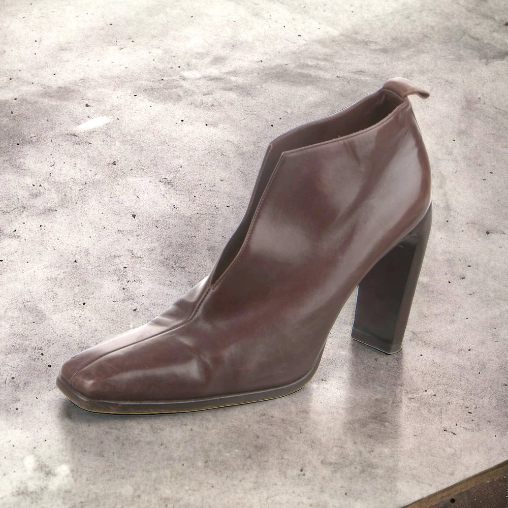 Gucci brown ankle boots